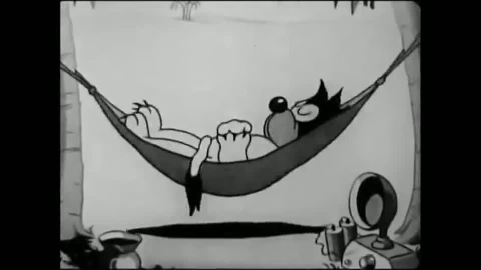 Radio Racket on a vintage television